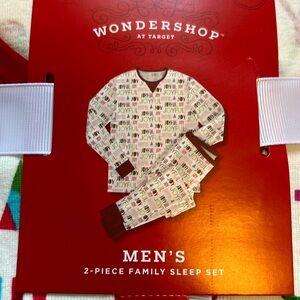 NWT Men’s Target Wondershop Christmas Joyful Family Matching Pajamas!